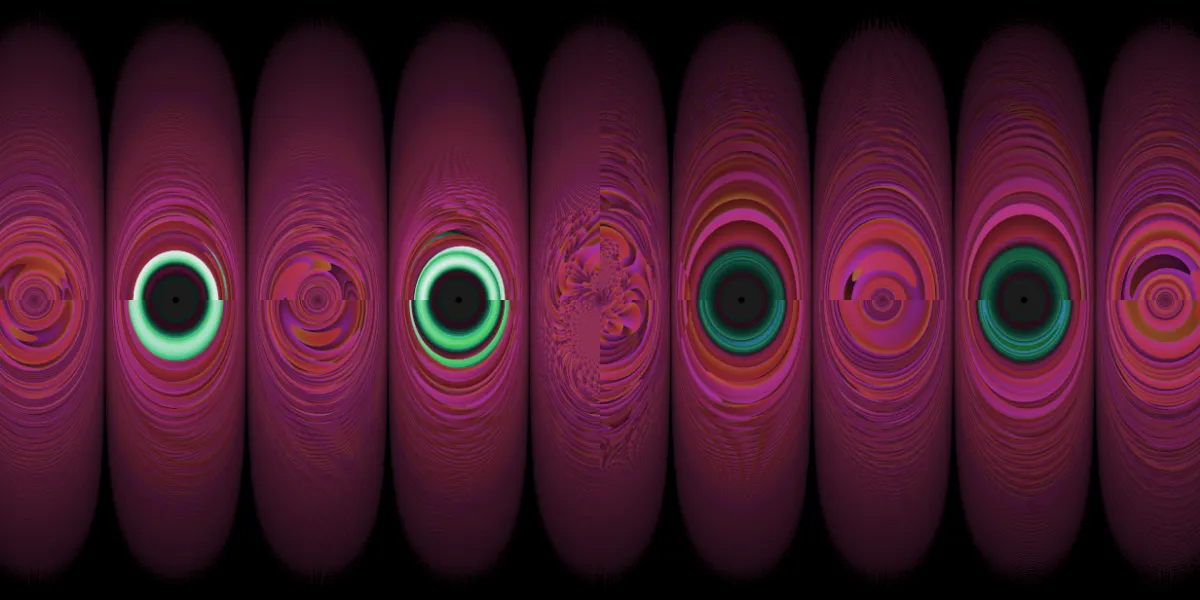 A piece of fractal art produced by FractalPane.