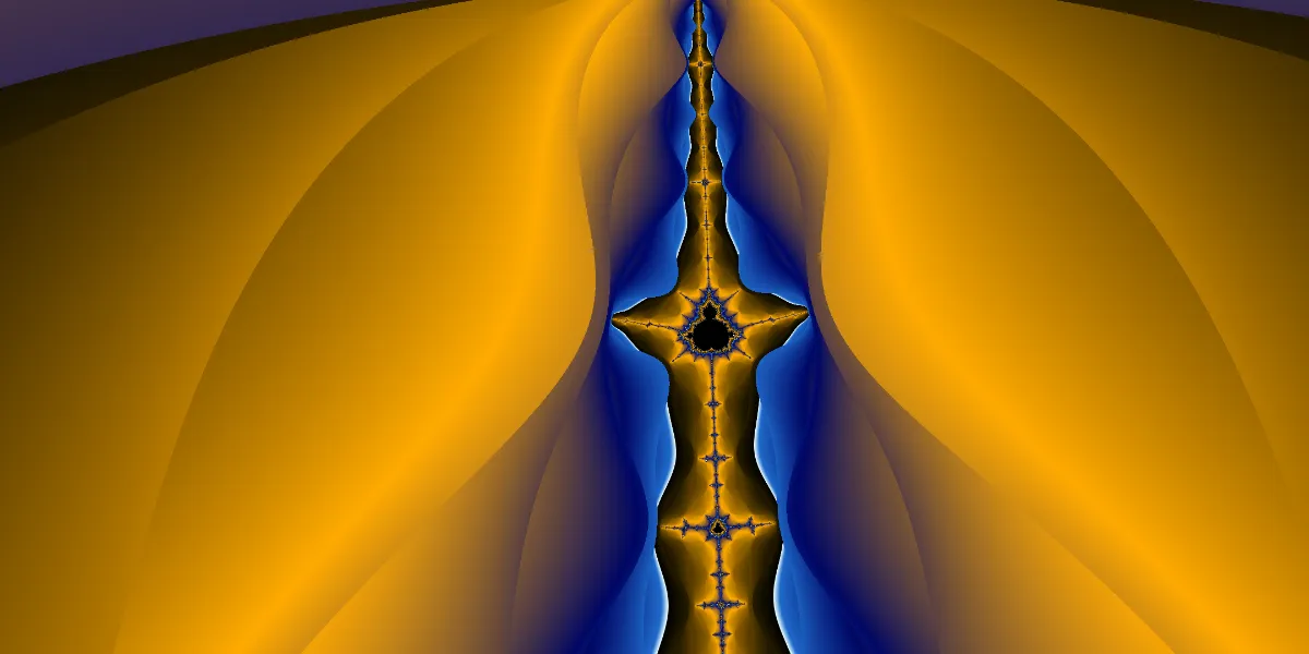 A piece of fractal art produced by FractalPane.