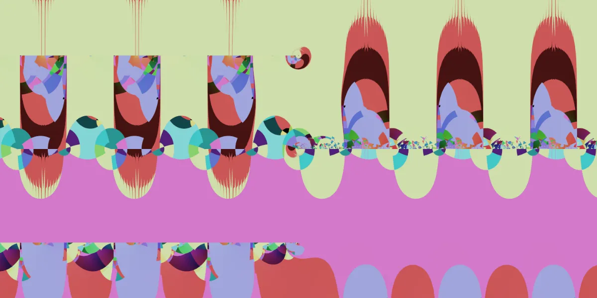 A piece of fractal art produced by FractalPane.