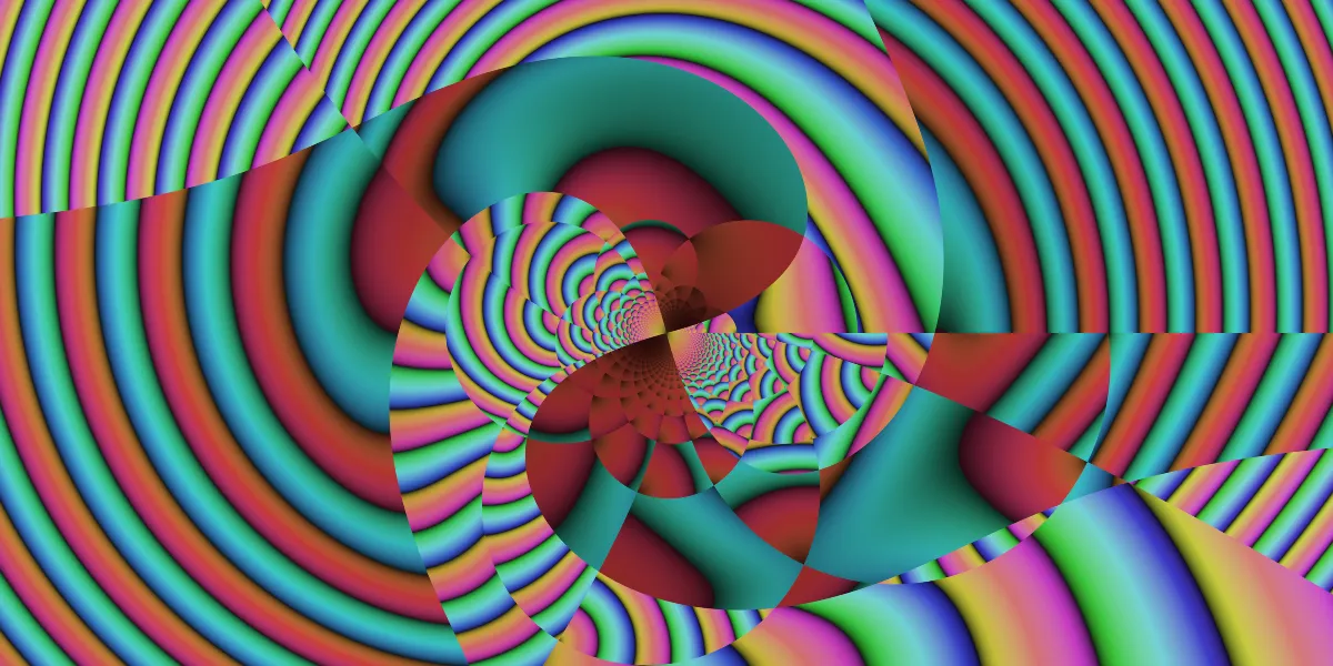 A piece of fractal art produced by FractalPane.
