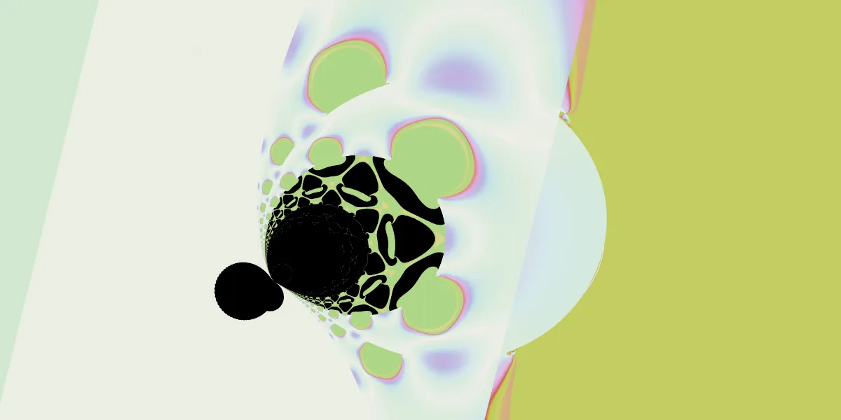 A piece of fractal art produced by FractalPane.