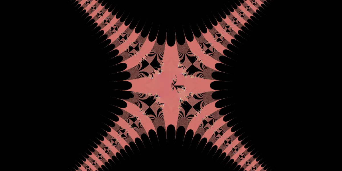 A piece of fractal art produced by FractalPane.