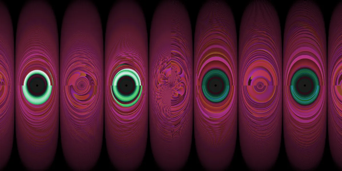 A piece of fractal art produced by FractalPane.