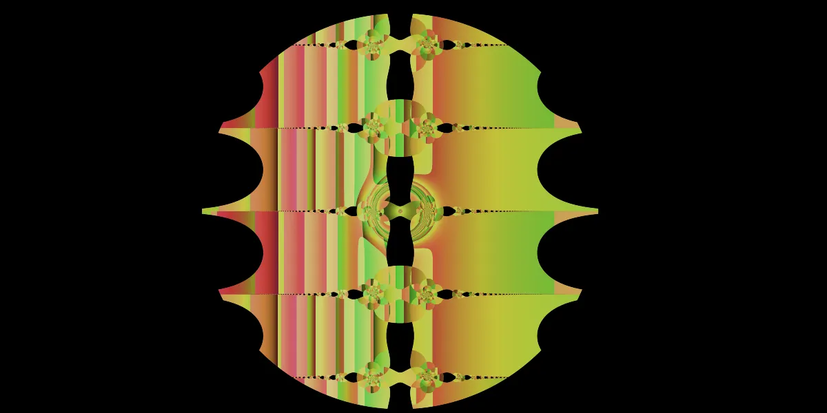A piece of fractal art produced by FractalPane.
