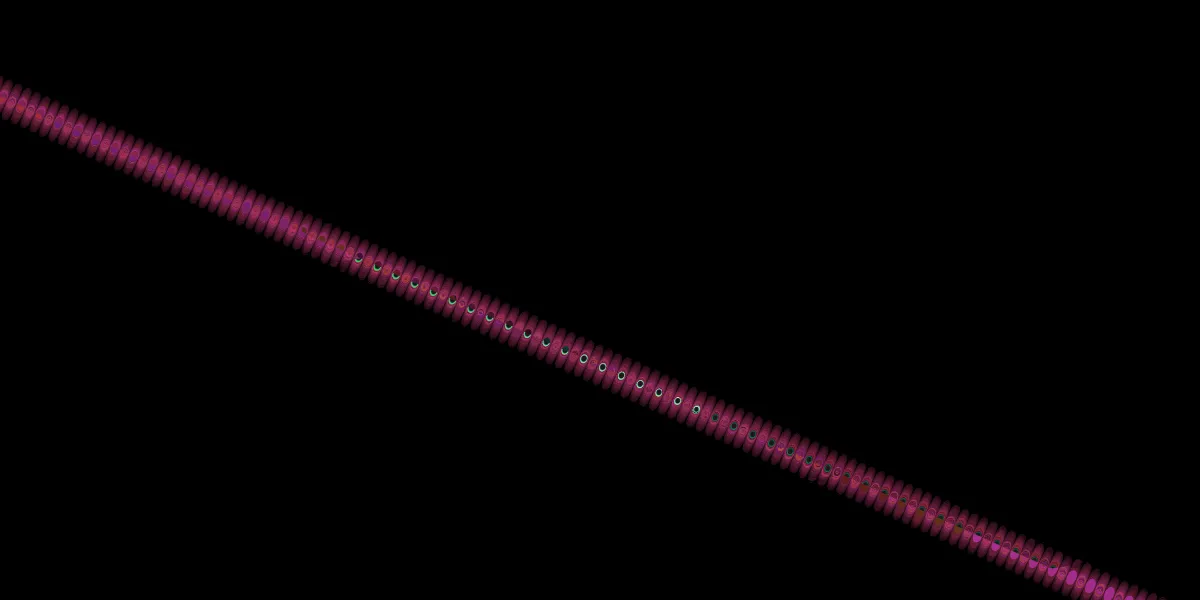 A piece of fractal art produced by FractalPane.