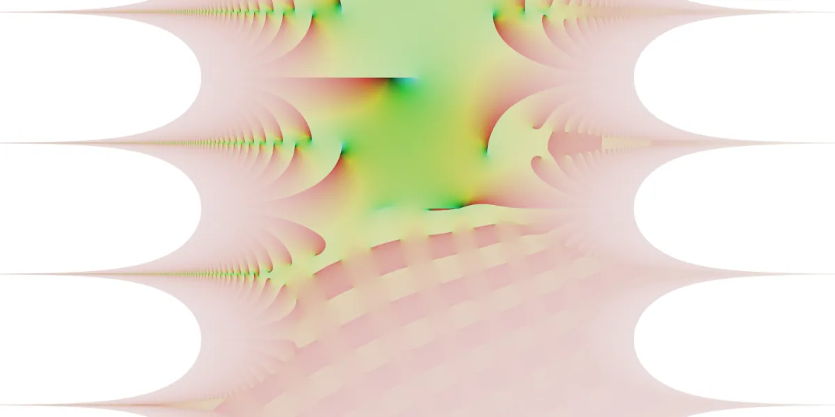 A piece of fractal art produced by FractalPane.
