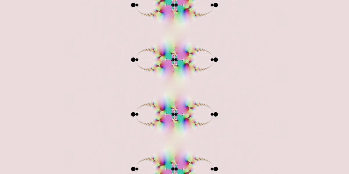 A piece of fractal art produced by FractalPane.