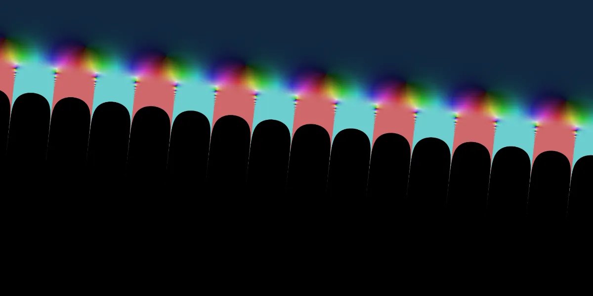 A piece of fractal art produced by FractalPane.