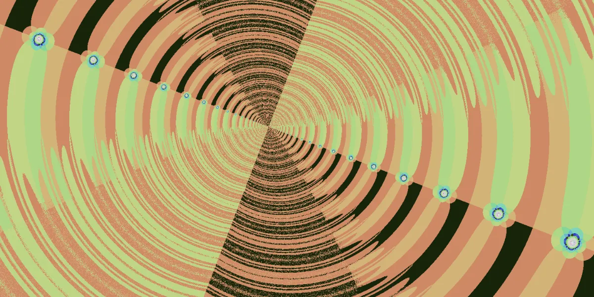 A piece of fractal art produced by FractalPane.