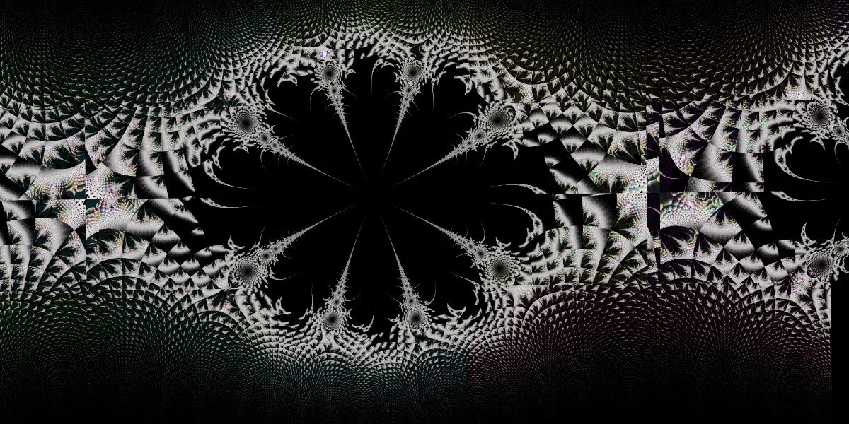 A piece of fractal art produced by FractalPane.