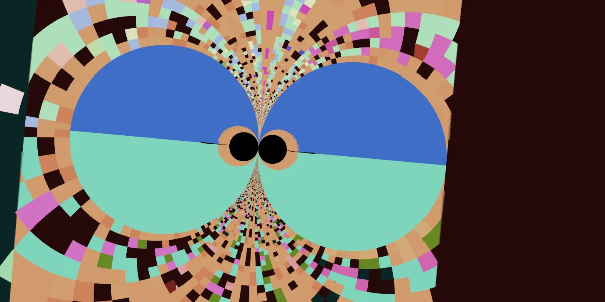 A piece of fractal art produced by FractalPane.