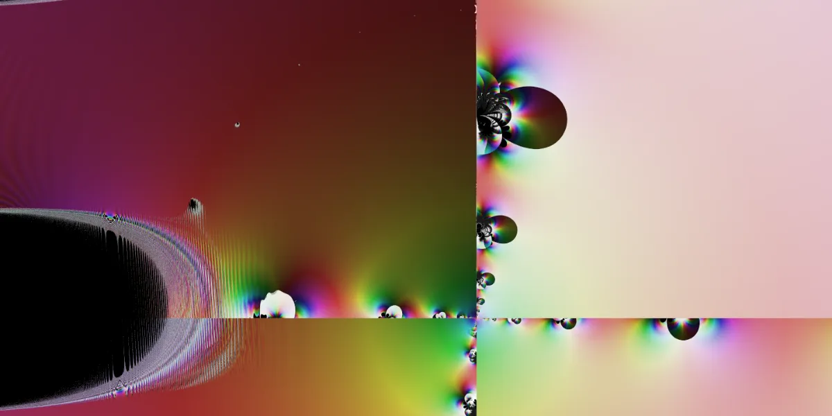 A piece of fractal art produced by FractalPane.