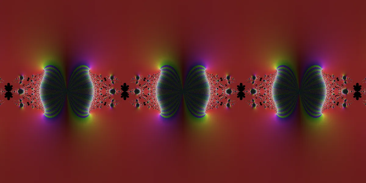 A piece of fractal art produced by FractalPane.