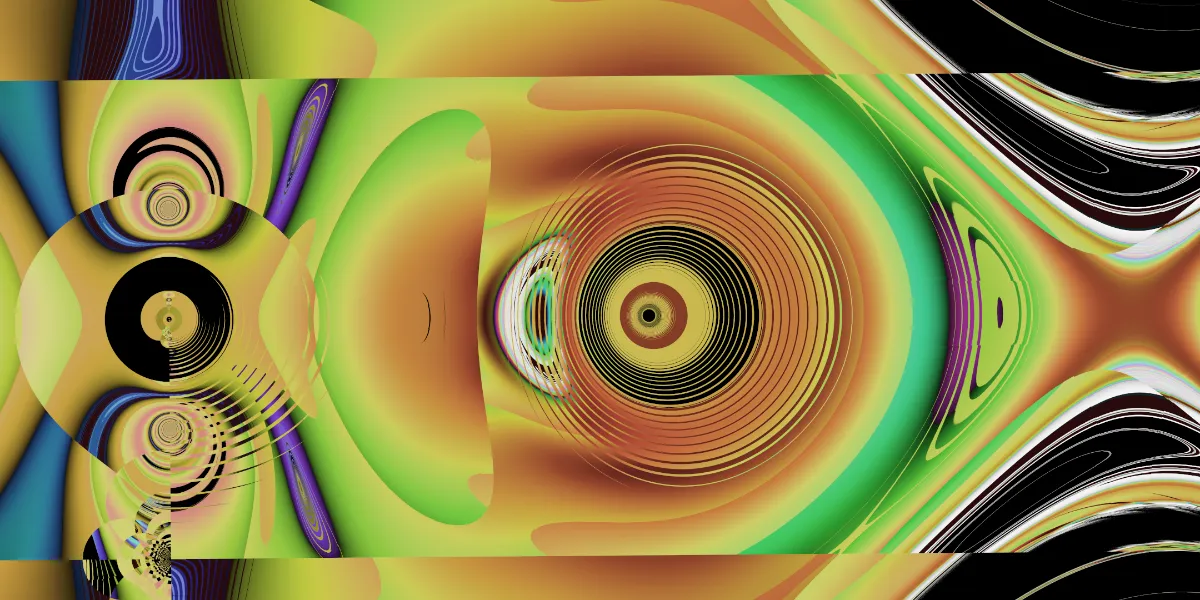 A piece of fractal art produced by FractalPane.