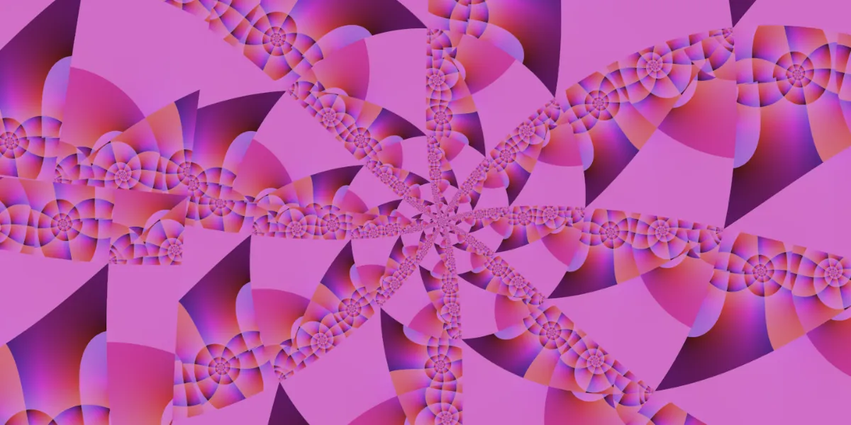 A piece of fractal art produced by FractalPane.
