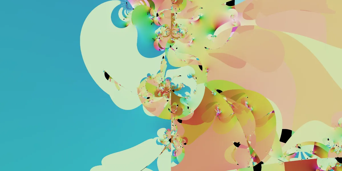 A piece of fractal art produced by FractalPane.