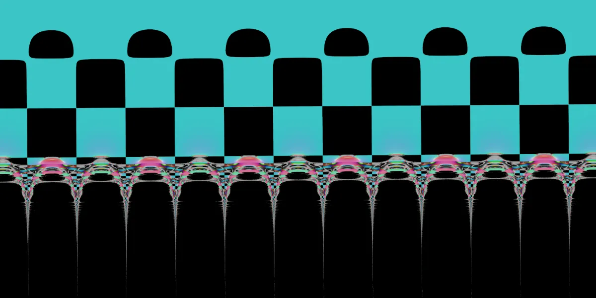 A piece of fractal art produced by FractalPane.