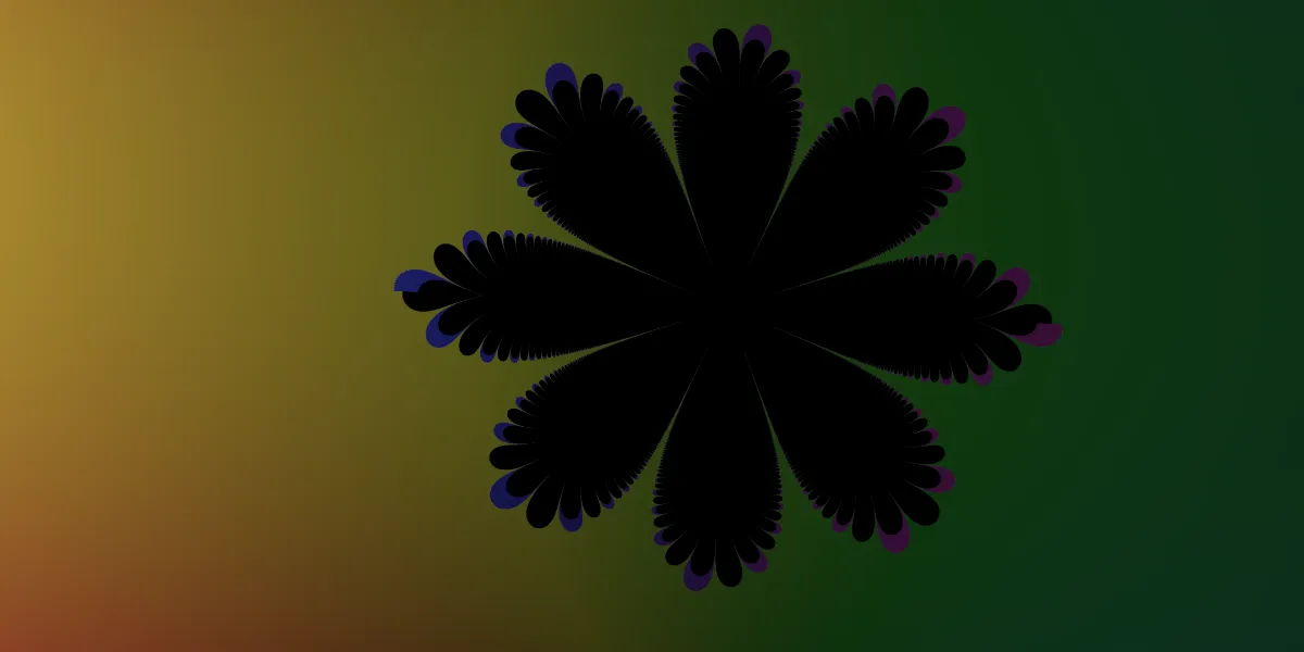 A piece of fractal art produced by FractalPane.