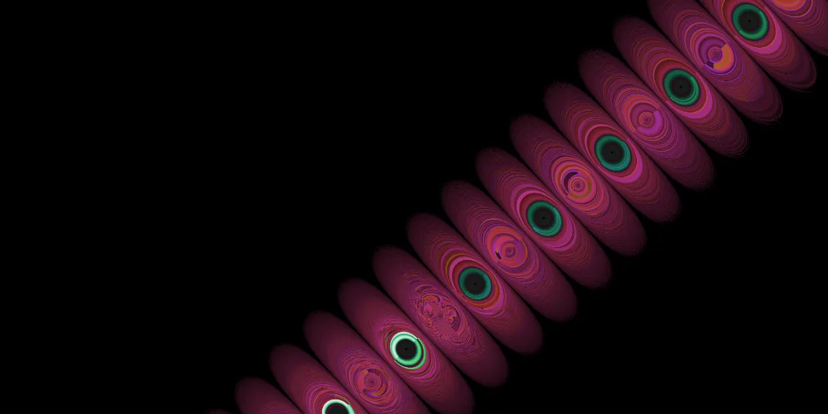 A piece of fractal art produced by FractalPane.