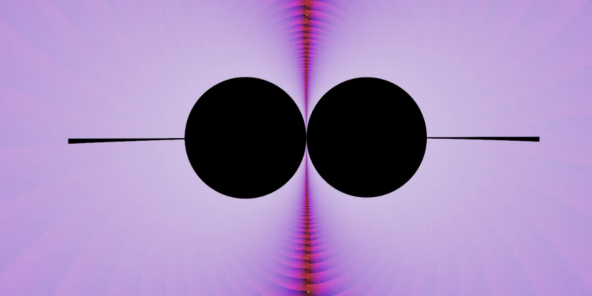 A piece of fractal art produced by FractalPane.