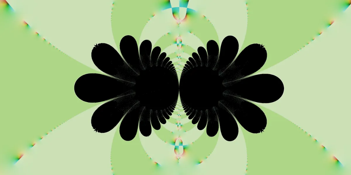 A piece of fractal art produced by FractalPane.