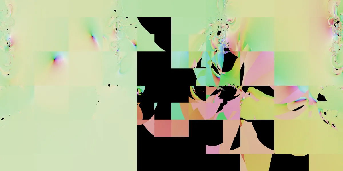 A piece of fractal art produced by FractalPane.