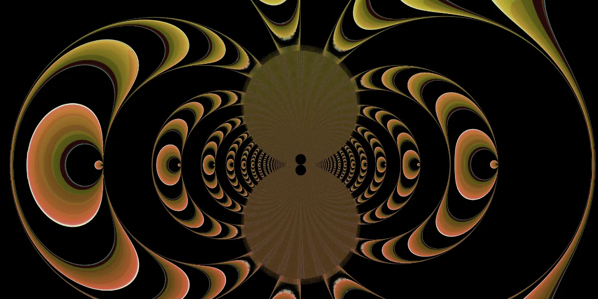 A piece of fractal art produced by FractalPane.