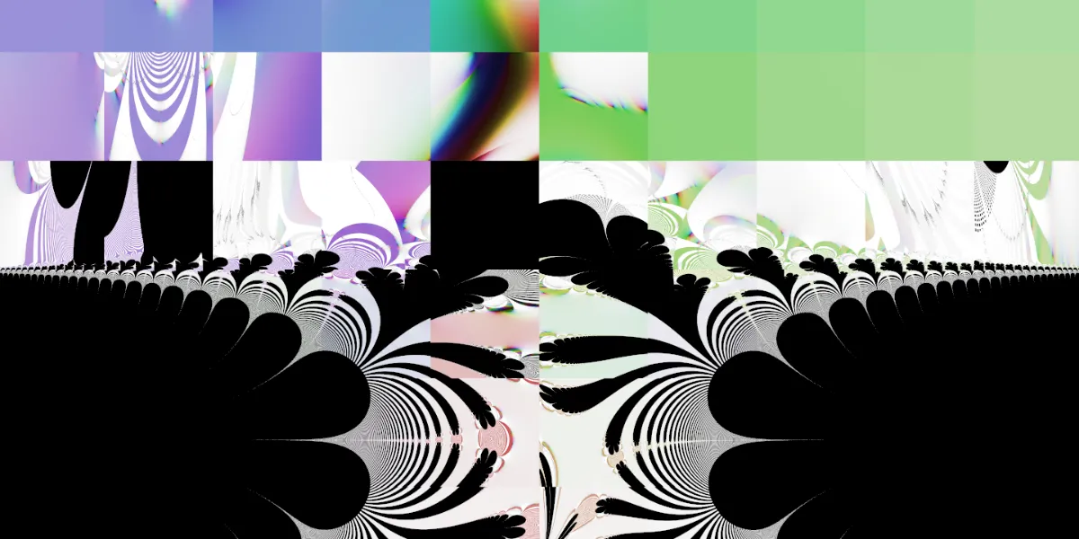 A piece of fractal art produced by FractalPane.