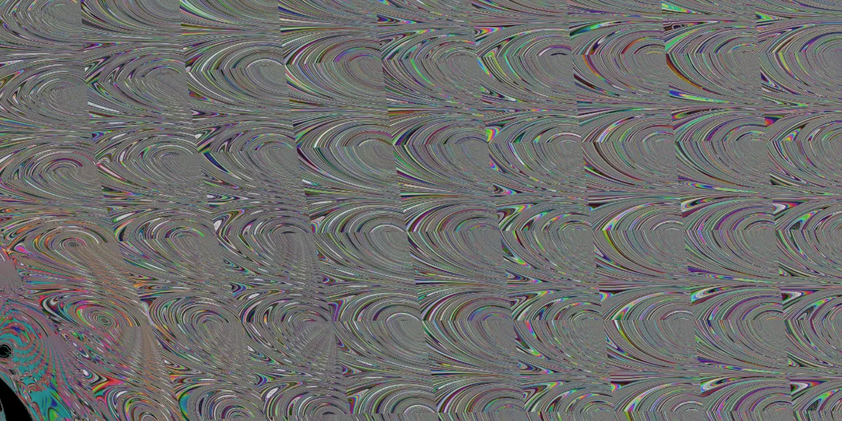 A piece of fractal art produced by FractalPane.