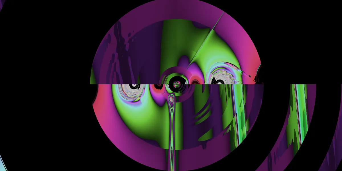 A piece of fractal art produced by FractalPane.