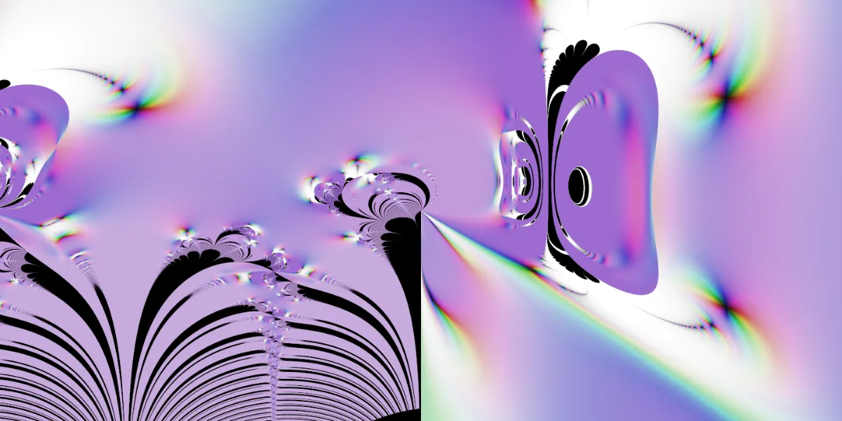 A piece of fractal art produced by FractalPane.