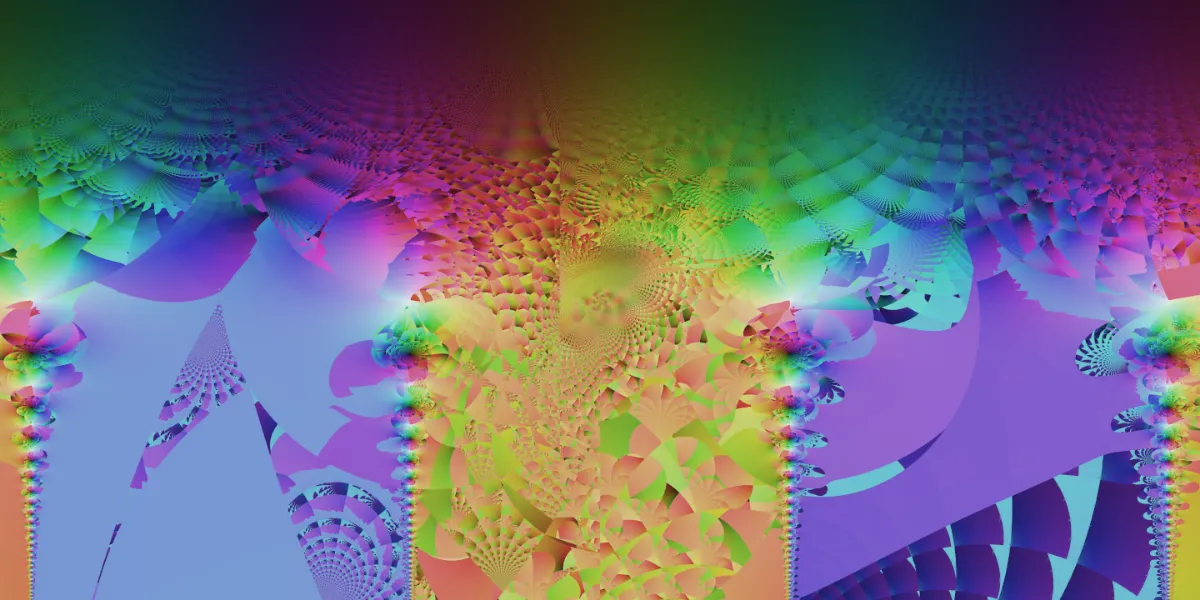 A piece of fractal art produced by FractalPane.