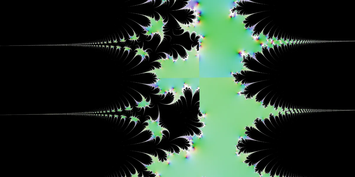 A piece of fractal art produced by FractalPane.