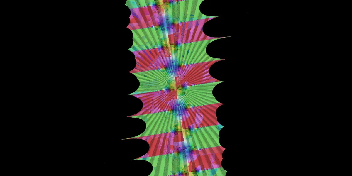 A piece of fractal art produced by FractalPane.