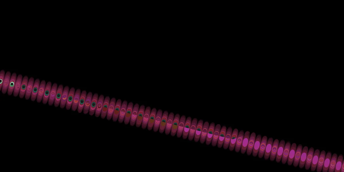 A piece of fractal art produced by FractalPane.