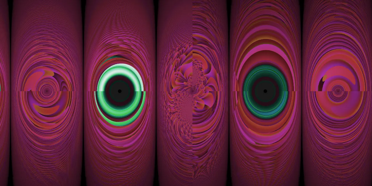 A piece of fractal art produced by FractalPane.