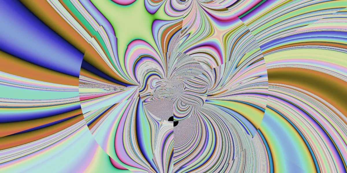 A piece of fractal art produced by FractalPane.