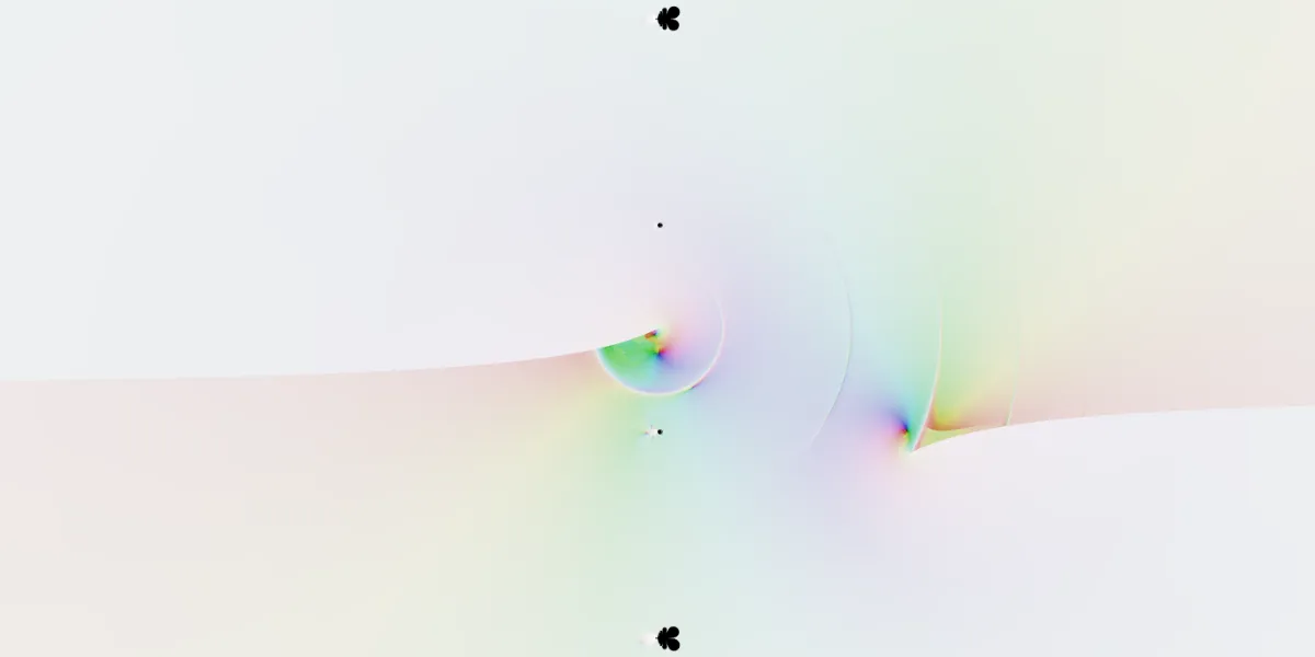 A piece of fractal art produced by FractalPane.