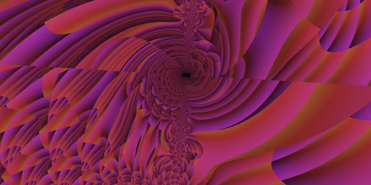 A piece of fractal art produced by FractalPane.
