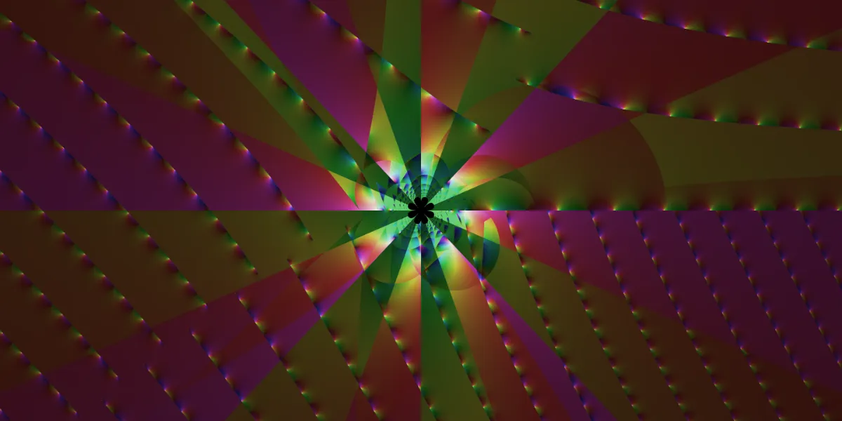 A piece of fractal art produced by FractalPane.