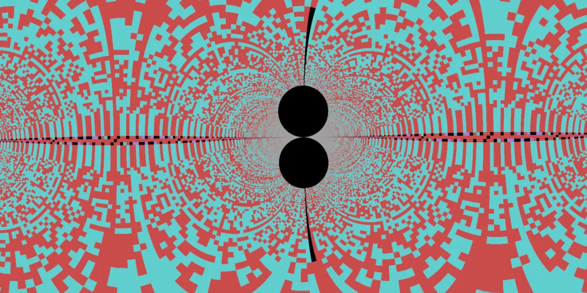 A piece of fractal art produced by FractalPane.
