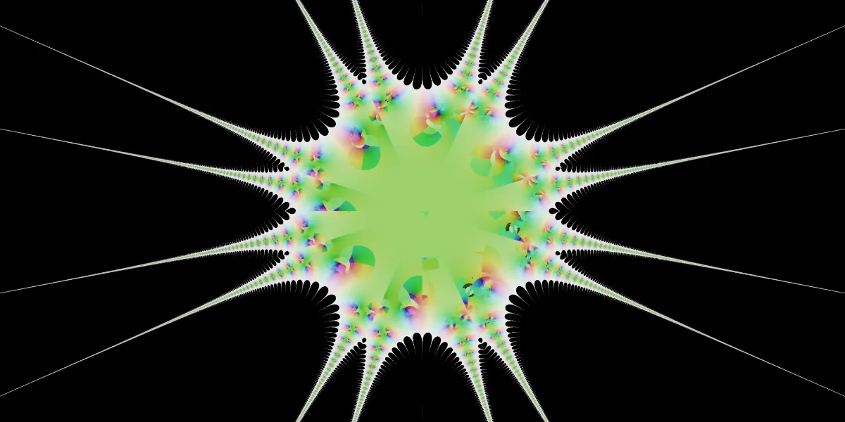A piece of fractal art produced by FractalPane.