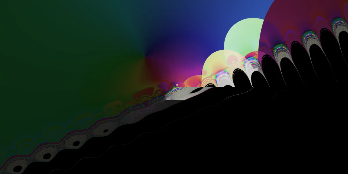 A piece of fractal art produced by FractalPane.