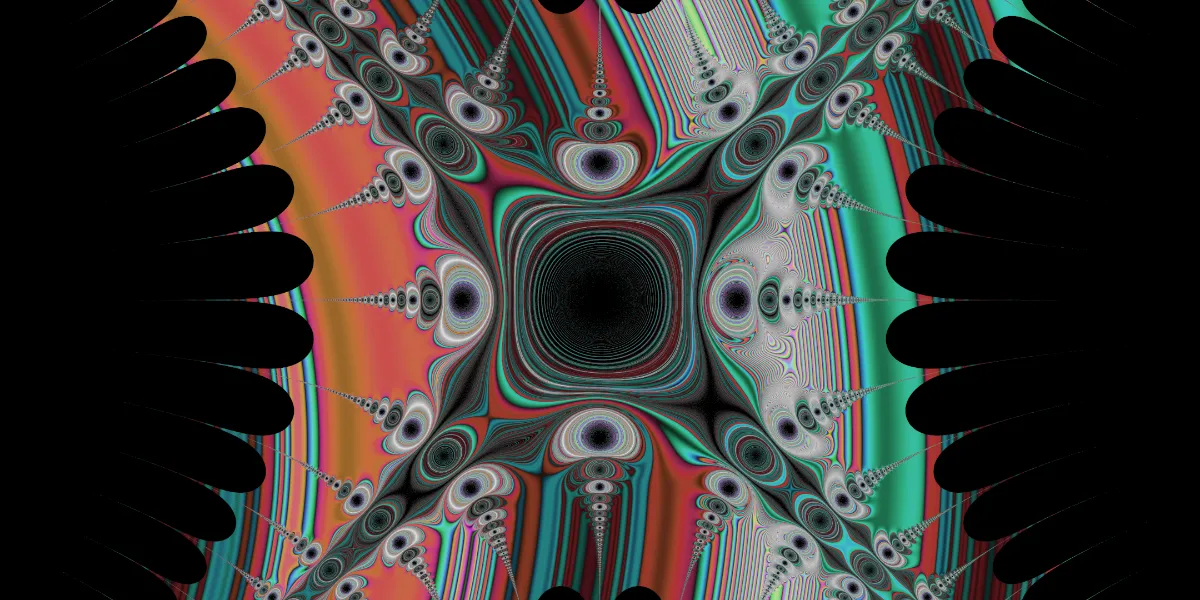 A piece of fractal art produced by FractalPane.
