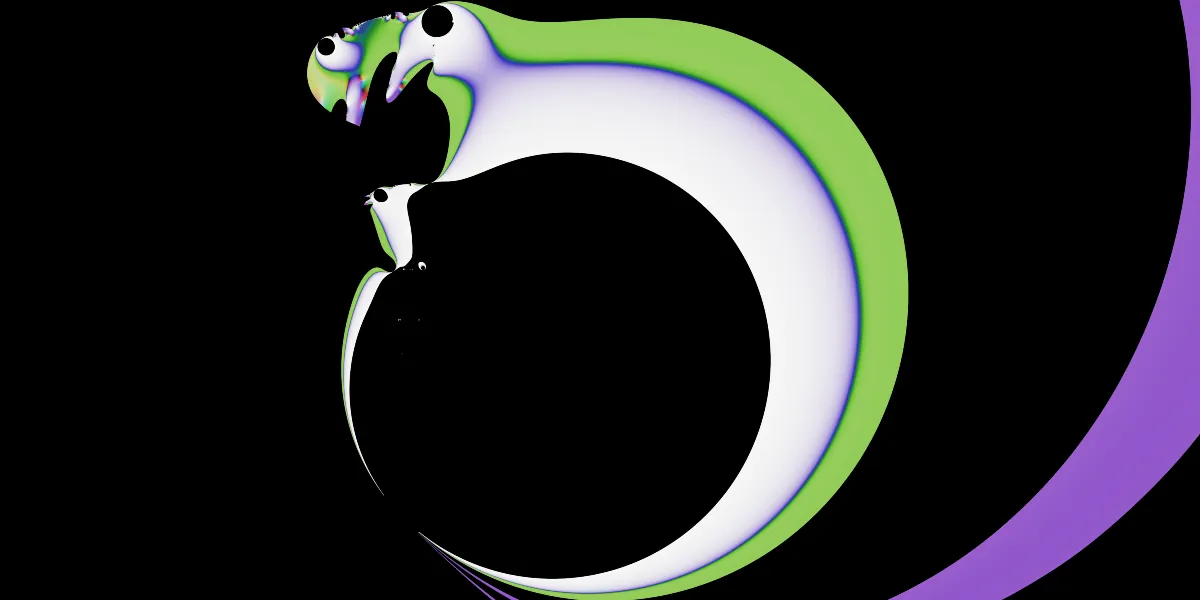 A piece of fractal art produced by FractalPane.