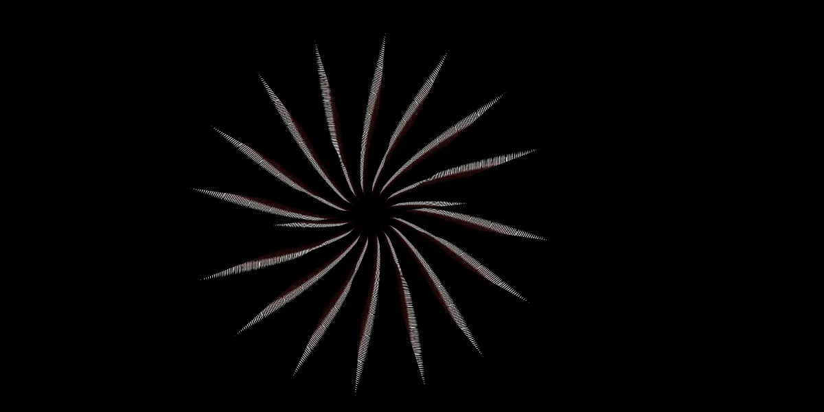A piece of fractal art produced by FractalPane.