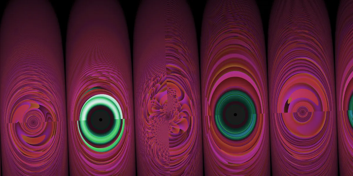A piece of fractal art produced by FractalPane.