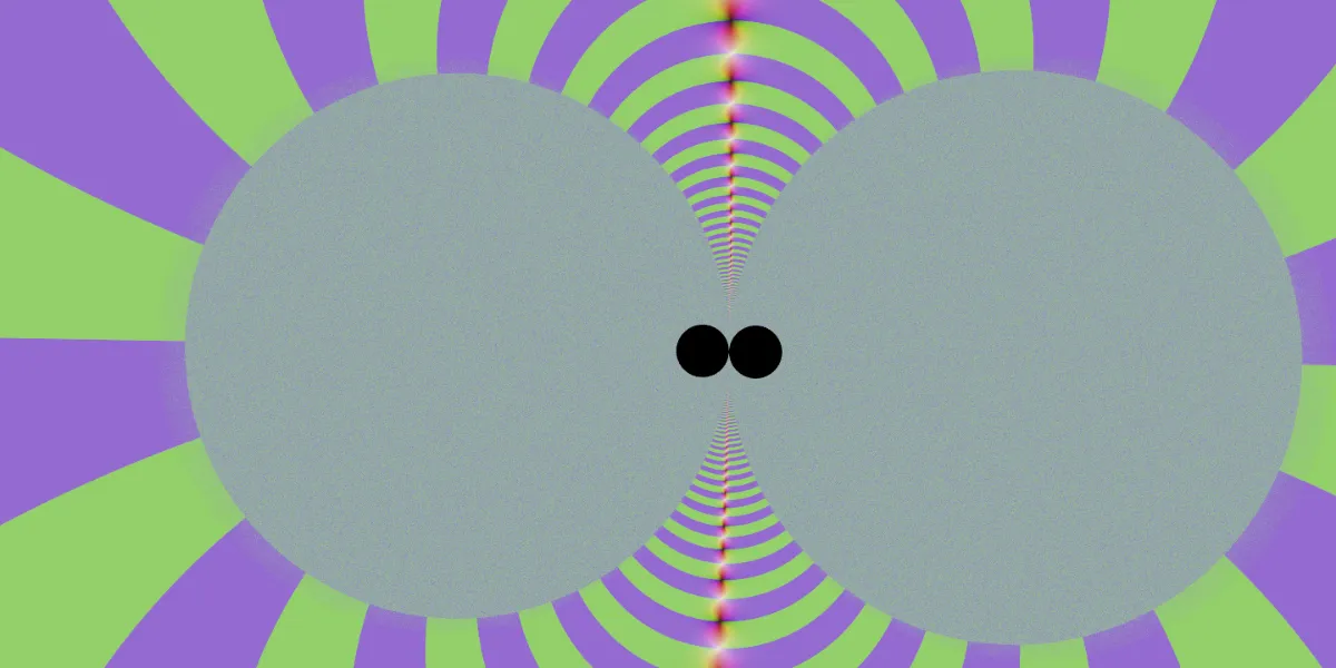 A piece of fractal art produced by FractalPane.