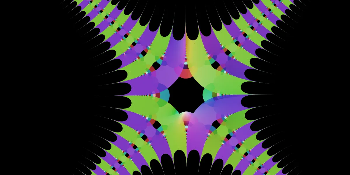 A piece of fractal art produced by FractalPane.
