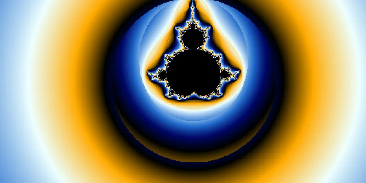 A piece of fractal art produced by FractalPane.